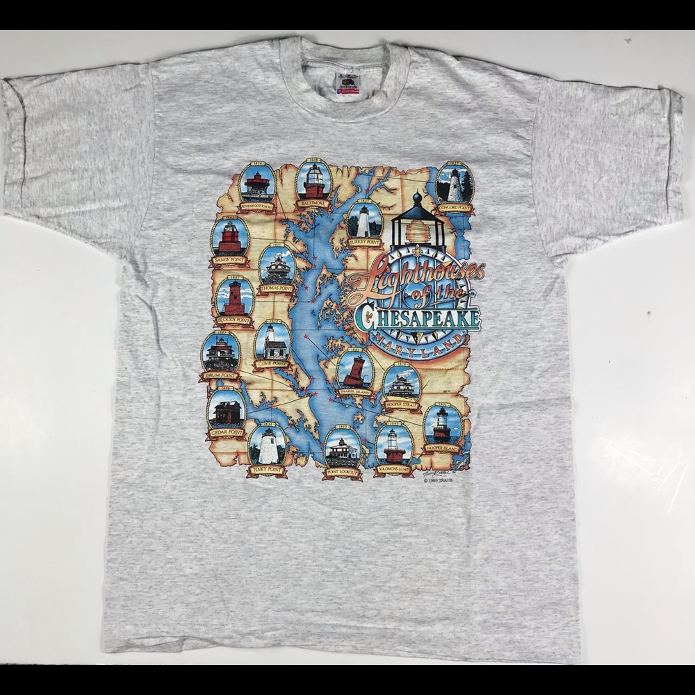 Vintage single Stitch fruit of the loom shirt XL